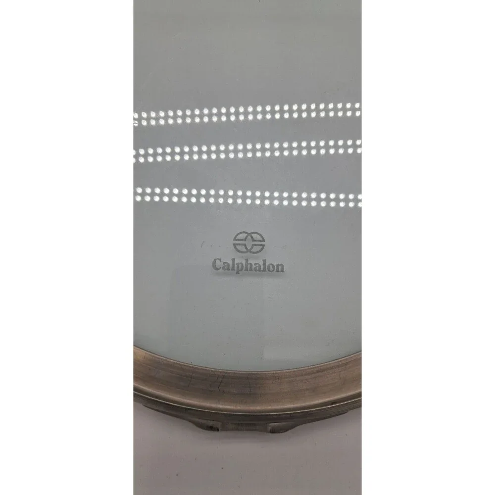 Calphalon Premier Space Saving Flat Glass Replacement Lid For 10